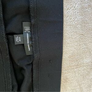 INC BLACK LEGGINGS 2X